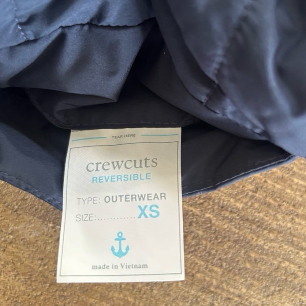 Crew Cuts Kids Size XS Puffer Jacket - Navy - Picture 11 of 11